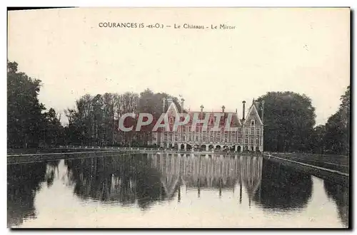 Cartes postales Courances Le Chateau Le miroir