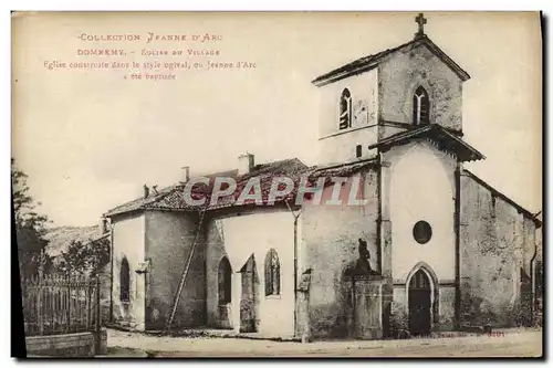 Cartes postales Domremy Eglise du village Jeanne d'Arc