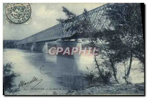 Cartes postales Avignon Le Pont de Fer