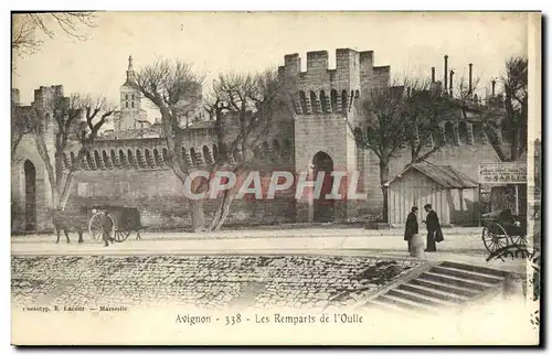 Cartes postales Avignon Les Remparts de L&#39Oulle