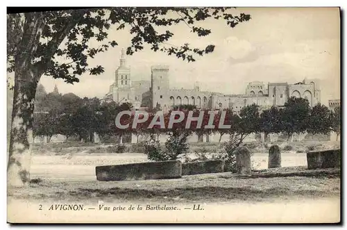 Cartes postales Avignon Vue Prise de la Bathelasse