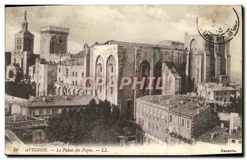 Cartes postales Avignon Palais des Papes