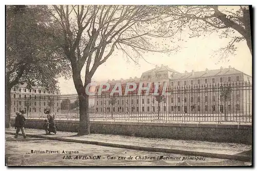 Ansichtskarte AK Avignon Caserne Rue de Chabran Batiment principal Militari