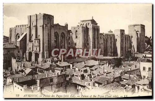 Cartes postales Avignon Palais des Papes