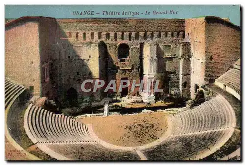 Cartes postales Orange Theatre Antique Le Grand Mur