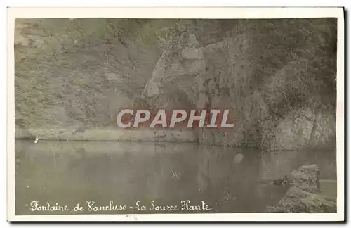 Ansichtskarte AK Fontaine de Vaucluse La Source haute