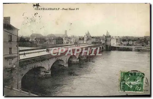 Cartes postales Chatellerault Pont Henri IV