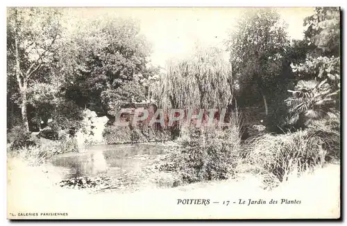 Ansichtskarte AK Poitiers Le Jardin des Plantes