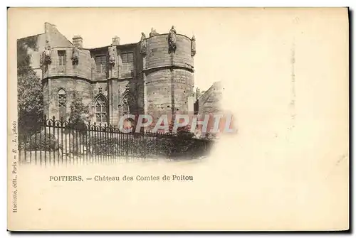 Ansichtskarte AK Poitiers Chateau des Comtes de Poitou