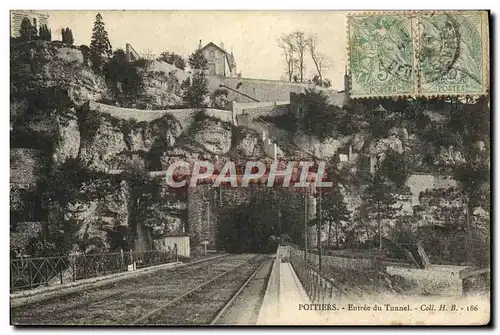 Cartes postales Poitiers Entree Du Tunnel