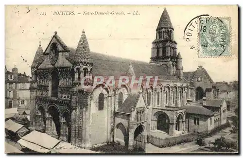 Cartes postales Poitiers Notre Dame la Grande