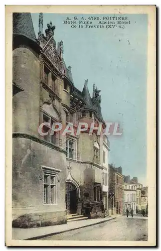 Cartes postales Poitiers Hotel Fume Ancien Hotel de la Prevote