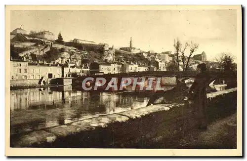 Cartes postales Poitiers Le pont Joubert et coteau des Dunes