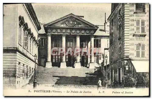 Cartes postales Poitiers Le Palais de Justice