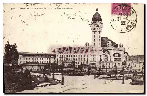 Cartes postales Limoges La nouvelle gare Limoges Benedictins