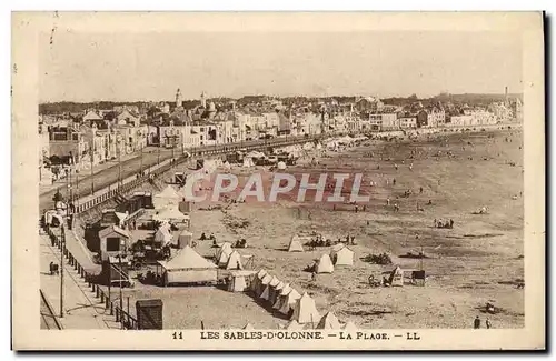 Cartes postales Les Sables D&#39Olonne La Plage