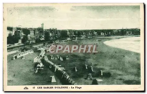 Cartes postales Les Sables D'Olonne La Plage