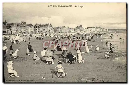 Cartes postales Les Sables D&#39Olonne La Plage