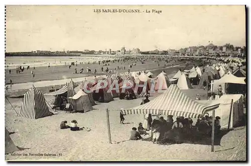 Cartes postales Les Sables D'Olonne La Plage