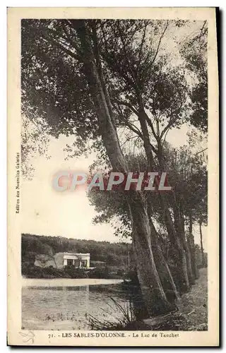 Cartes postales Les Sables D&#39Olonne Le Lac de Tanchet