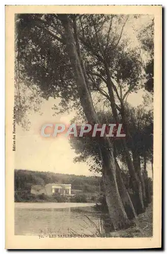 Cartes postales Les Sables D&#39Olonne le lac de Tanchet