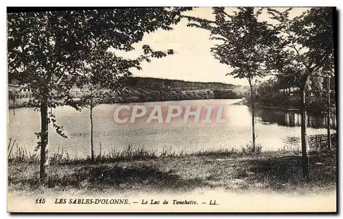 Ansichtskarte AK Les Sables D&#39Olonne Le Lac de Tanchette