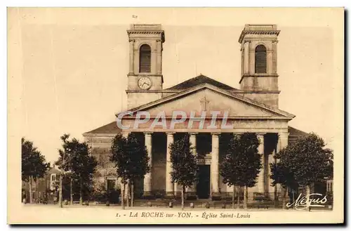 Ansichtskarte AK La Roche sur Yon Eglise Saint Louis