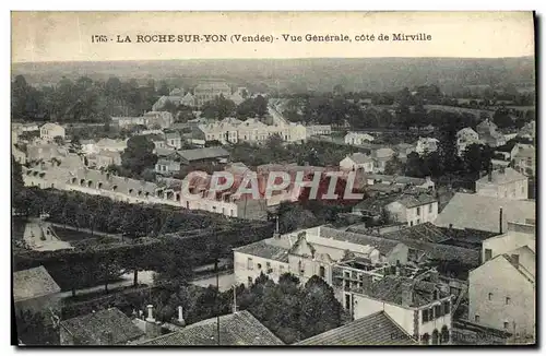 Cartes postales La Roche sur Yon Vue Generale Cote de Mirville