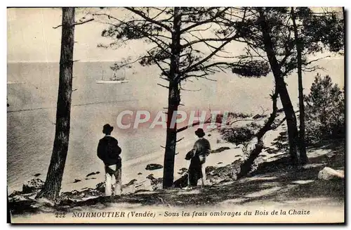 Cartes postales Ile de Noirmoutier Sous les Frais Ombrages du Bois de la Chaize