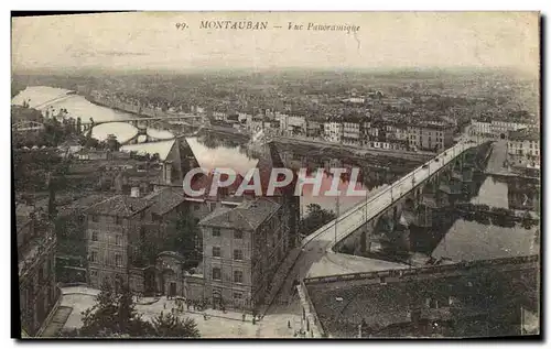Cartes postales Montauban Vue Panoramique