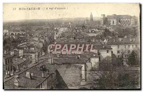 Cartes postales Montauban A vol d&#39oiseau