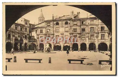 Cartes postales Montauban Place Nationale Les Arcades