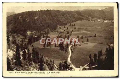 Cartes postales Environs des Rousses La riviere