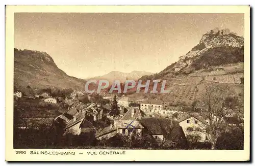 Cartes postales Salins les Bains Vue Generale