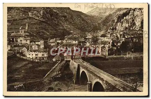 Cartes postales Gorges Du Tarn La Malene Vue Generale