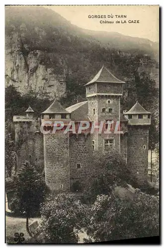 Cartes postales Gorges Du Tarn Chateau de La Caze