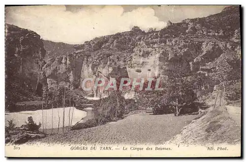 Ansichtskarte AK Gorges Du Tarn Le cirque des Baumes