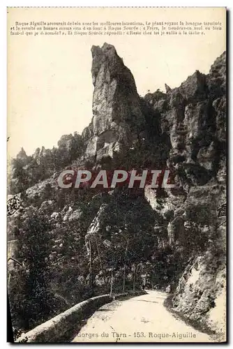 Ansichtskarte AK Gorges Du Tarn La Roche aiguille