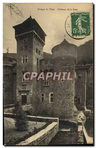 Cartes postales Gorges Du Tarn Chateau de la Caze