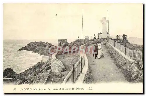 Cartes postales Saint Lunaire La Pointe et la Croix du Decolle