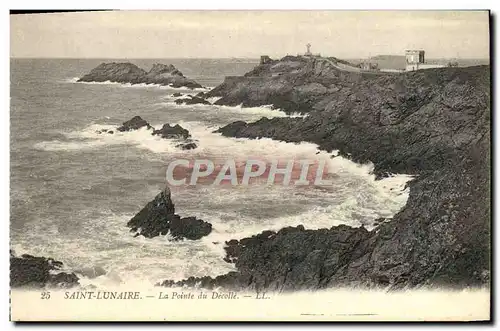 Ansichtskarte AK Saint Lunaire La pointe du decolle