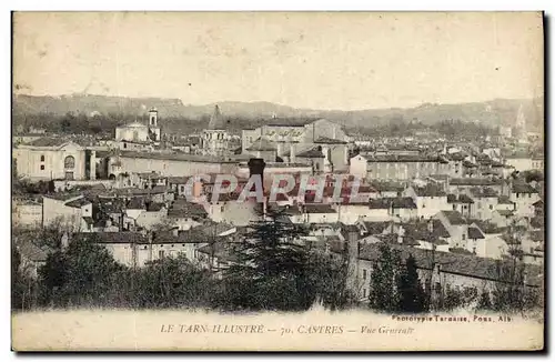 Ansichtskarte AK Le Sidobre Prad Castres Vue Generale