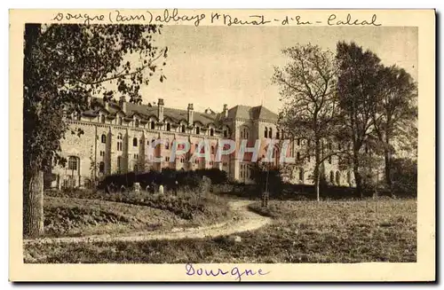 Ansichtskarte AK Dourgne Abbaye de St Benoit d&#39En Calcal Vue Generale Ouest