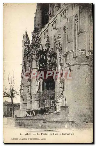 Ansichtskarte AK Albi Le Portail Sud De La Cathedrale