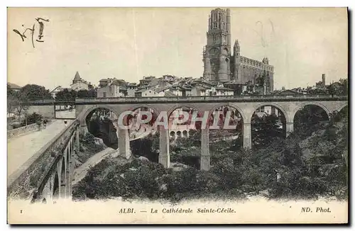 Cartes postales Albi Cathedrale Ste Cecile Le Baldaquin