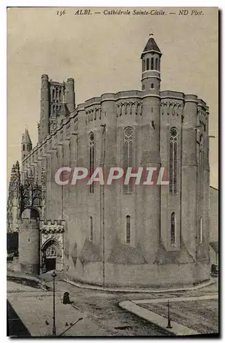 Cartes postales Albi Cathedrale Ste Cecile