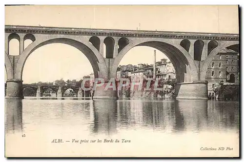 Ansichtskarte AK Albi Vue Prise sur Les Bords Du Tarn