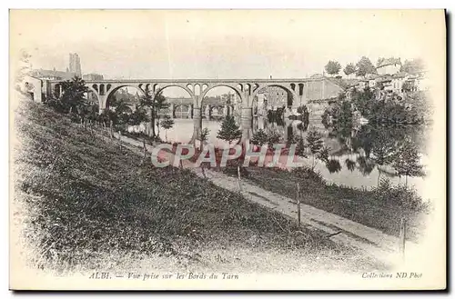 Ansichtskarte AK Albi Vue Prise sur Les Bords Du Tarn