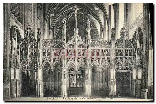 Cartes postales Albi Le Jube de la Cathedrale