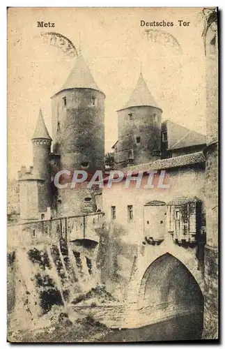Cartes postales Metz Deutsches Tor